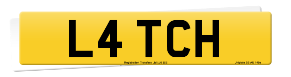 Registration number L4 TCH